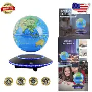 Cool Magnetic Levitating Globe - 360-Degree Rotating World Map Gift for All Ages