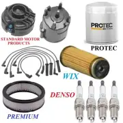 Tune Up Kit Filters Cap Wire Plugs For OLDSMOBILE FIRENZA L4 1.8L; 2BBL 1982