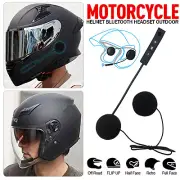 1PCS New Headset Hands-Free Speaker Motorcycle Helmet Bluetooth Headset Outdoor