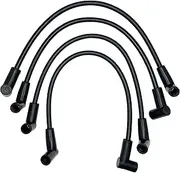 Spark Plug Ignition Wires Replacement for Johnson Evinrude 90-175 HP V4 60 Degree - 5005805, 584919