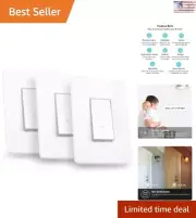 Easy Wi-Fi Light Switch - Works with Alexa & Google Home - Control Anywhere