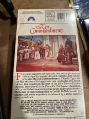 The Ten Commandments (VHS, 1998)
