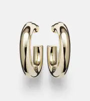 [Jennifer Fisher] Jennifer Fisher Jamma Mini 10kt gold-plated hoop earrings One Size gold