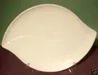 Royal Doulton Bay Leaves Cream Leaf Shaped Serving Plate Dish Platter 14.25" New