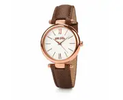 Folli Follie Brown Leather Watch