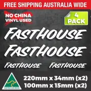 FASTHOUSE x 4 STICKER Motocross KI UNIT MX KTM YZ CR KX RM DIRTBIKE 4X4 Decal
