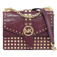 在飛比找Yahoo奇摩購物中心優惠-MICHAEL KORS Greenwich 金屬LOGO轉