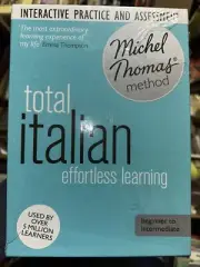 Total Italian Effortless Learning Michel Thomas Method Beginner Italy Learn