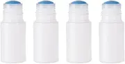 4PCS 20ml Empty Sponge Head Applicator Bottle Refillable Paint Dauber Bottle Plastic Applicator Bottle for Essential Oil Perfume