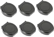 jojofuny 6pcs Plastic Anti-Peeping Camera Covers Black Camera Privacy Covers USB Camera Privacy Cover Privacy Lens Cover