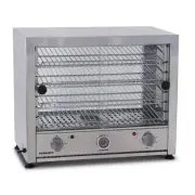 Roband Pie and Food Warmer Glass Door Both Side with Internal Light - 50 Pies...