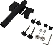 Pickup Flagpole Mount Universal Truck Flag Pole Holder Sturdy Steel Bracket for Most Pickup Trucks Black Easy Installation Durable Design