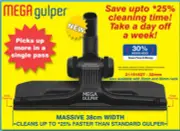 Mega Gulper Vacuum Cleaner Floor Tool Pullman AS5 AS4 AS3 PC4.0 PacVac Glide