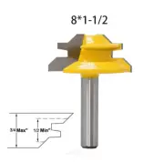 45 Degree 8*1-1/2 Small Lock Miter Router Bit Tenon Cutter Tools