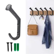 Hooks Wall Hanger Coat Hat Clothes Robe Holder Rack Hook Entryway Organizer