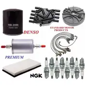 Tune Up Kit Filters Cap Wire Plugs For CHEVRVOLET EXPRESS 2500 V8 5.7L 1996-2000