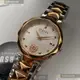 VERSUS VERSACE:手錶,型號:VV00365,女錶32mm玫瑰金錶殼白色錶面精鋼錶帶款