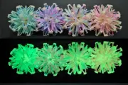 Gloworks Glow in The Dark Expandable Ball, Plastic Sensory Sphere for Kids