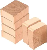 Toy Train Bridge Pier Pieces Wooden Train Track Support Risers Boys and Girls Railway Set Accessories