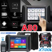 XTOOL A80 Bluetooth WiFi OBD2 Full Fault Code Reader Reset Diagnostic Scan Tool