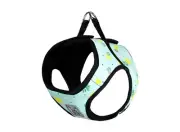 Cirque Soft Walking Step-in Dog Harness, Pineapple Parade, Medium