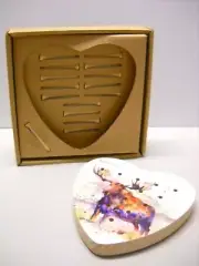 Demdaco Dean Crouser Water Art Standing Moose Quick Pick up Heart Board Game
