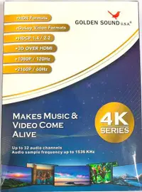 在飛比找PChome24h購物優惠-美國大廠 GOLDEN SOUND 高品質3D HDMI 線