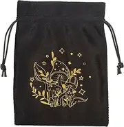 Tarot Drawstring Bag, Tarot Card Bag,Velvet Jewelry Storage Bag - Multifunctional Tarot Dice Bag, Oracle Card Jewelry Pouches by