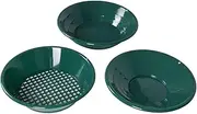 Generic Gold Panning Kit, Outdoor Gold Pan, 14 and 15 Inch Round Pan 13.8 Inch Sieve Outdoor Gold Prospecting Collection Tools