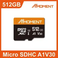 在飛比找momo購物網優惠-【Moment】MicroSD Card A1V30 512