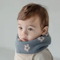 在飛比找momo購物網優惠-【Happy Prince】韓國製 Zoe小花針織保暖雙面嬰