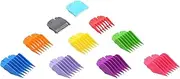 10PCS Hair Clipper Guide Comb Set for Wahl Hair Clippers Limit Combs Hair Trimmer Guards Attachments Hair Salon Tool Set