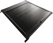 Retractable Aluminum Manual Roller Shutter Pickup Truck Bed Covers Compatible for All Tonneau Pickups(Rotary Lock)
