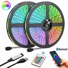 RGB Bluetooth controller Led Strip Light 10M 5M Luminous Decoration Ribbon Lamp