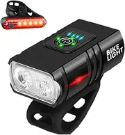 USB Rechargeable Cycle Light - 1000LM Multiple Modes Cycle Lights,Lightweight Cycle Light, Riding Accessories for Night Riding