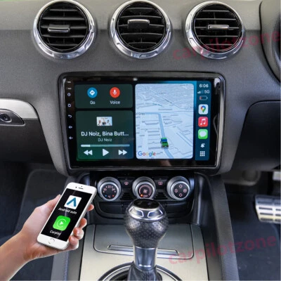 9" CarPlay For 2006-2014 AUDI TT MK2 Car Stereo Android14 GPS Navi DSP Head Unit (for: Audi)