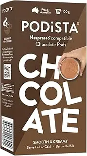 Nespresso Compatible Hot Chocolate Smooth & Creamy Pod Australian Packed - 60 Pods (6x10 Pods Pack)