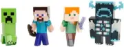 Jada Toys - Minecraft - MetalFigs - 2.5" Dicast Figure 4-Pack (Steve, Alex, Cree