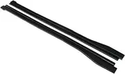 Compatible for BMW 3 Series E90 E91 E92 E93 F30 F35 330i 320i 325i 2009-2012 Car Side Skirt Extension Splitter Winglet Side Wing Bumper Lip(Matte Black)