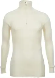 [Merino Skins] Men's Half Zip Long Sleeve T-Shirt