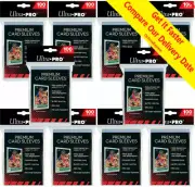 1000 x Ultra PRO Premium Soft Sleeves Platinum Card Protectors 10 x 100ct Packs