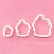 Cupcake Polymer Clay Cutter Set