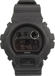 CASIO Men's G-Shock Blackout Series Digital Watch, Black Dial, Black Band