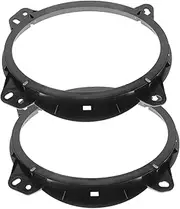 MUELODSIC 1 Pair Car Speaker Adapter Spacer Rings Durable Brackets for Enhanced Audio Quality Various Vehicles Reliable Sound Improvement for Car Audio Systems