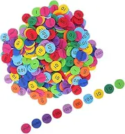LIGHTAOTAO Enhance Boys and Girls Math Skills 3 Sets of Decimal Place Value Disks Counting Chips for Early Learning