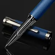 BOCIYER Liquid Ink Rollerball Pens - Nice Pens for Bullet Journal and Office Supplies - Fine Line, Luxury Pen Gift Box for teacher gifts，gifts for men&women(Blue)