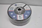 Lot of 5 Benchmark Abrasives Zirconia Flap Discs 6" 60 Grit T-27 10200 Max RPM