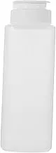 BIUDECO Squeeze Bottle with Measurement Scale for Precise Oil Dispensing Leak Condiment Dispenser for Kitchen Cooking Bbq and Baking Needs