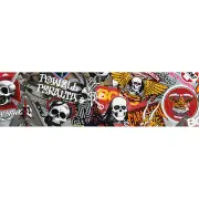 Powell Peralta Skateboard Griptape Collage 1 9" x 33" Sheet