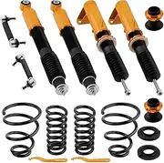 Adjustable Coilovers Suspension Kit Compatible for Benz CLK C209 2002-10 RWD Coilovers Suspension Shocks Absorbers